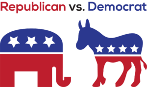 Republican vs. Democrat
